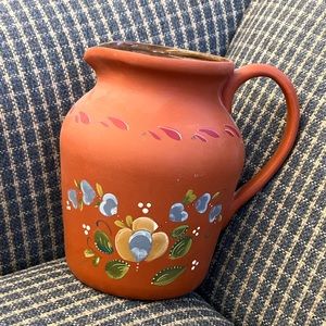 Ceramic water pitcher